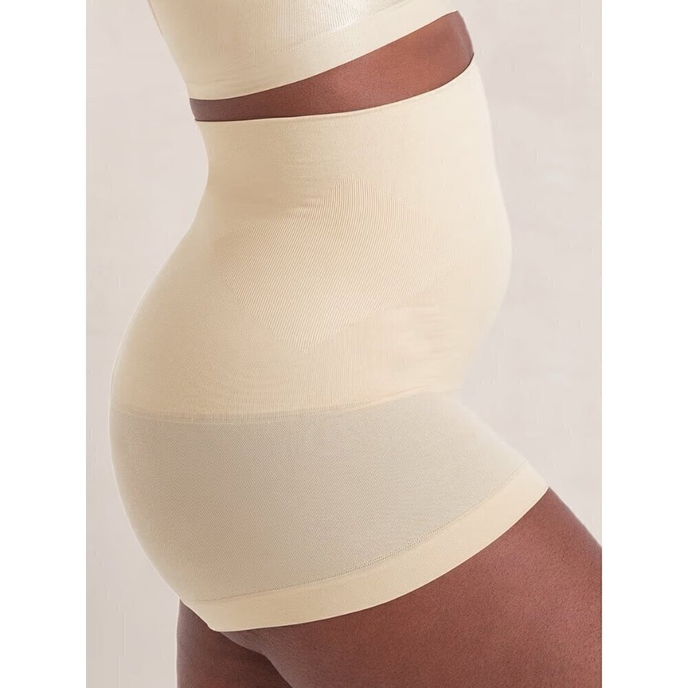 Shapermint All Day Every Day High Waisted Shaper Boyshort Sz Small Chai 18437 - Picture 7 of 10